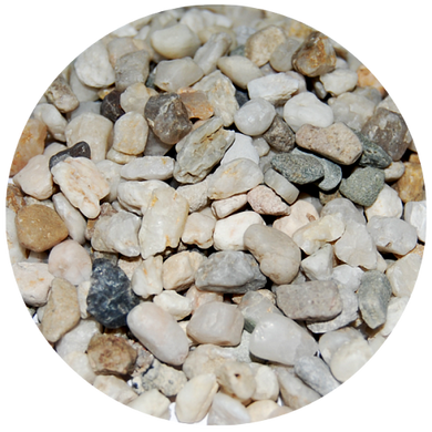 Кварцевый песок 2-6 мм для подложки 25 кг