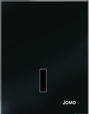 Сенсорная панель смыва к инсталляциям WERIT EXCLUSIVE URI-G для писсуаров с инфракрасным управлением, Черное матовое стекло, 6V