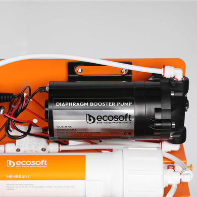 Фильтр обратного осмоса Ecosoft Absolute с помпой на станине