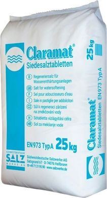 Таблетированная соль CLARAMAT 25 кг