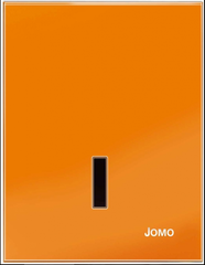 Сенсорная панель смыва к инсталляциям WERIT EXCLUSIVE URI-G для писсуаров с инфракрасным управлением, Стекло оранжевое, 6V