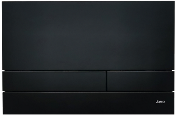 Клавіша змиву серії Exclusive для інсталяцій Werit, чорна, матова, пластик
