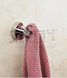 Гачок подвійний SANELA для ванної кімнати, нержавіюча сталь з глянцевим покриттям