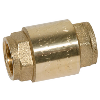 Обратный клапан EUROPA с латунным штоком Ø3/4″ PN25 -20/+100°C ITAP SpA