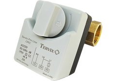 2-ходовий кульовий клапан н/в 1/2" DN15 з електроприводом Tervix Pro Line ORC