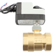 2-ходовой шаровой клапан н/о 3/4" DN20 с самовозвратным электроприводом Tervix Pro Line ZERG