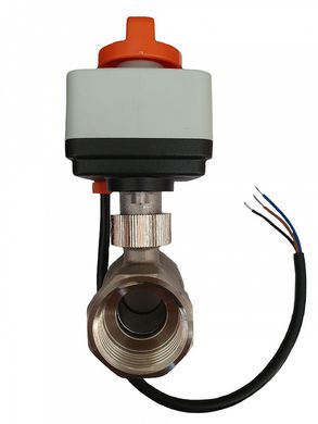 2-ходовий кульовий клапан н/в 1" DN25 з електроприводом, нерж. сталь Tervix Pro Line ORC2
